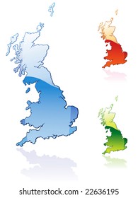 Great Britain..glossy map series from portfolio