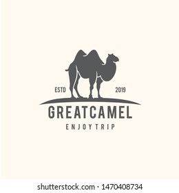 Great Camel Logo Design Template Inspiration - Vector