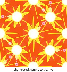 Great charming magian abstract object glow splash background seamless.
