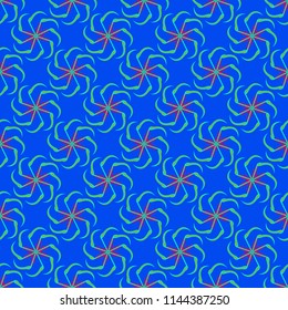 Great charming magic abstract background multicolored seamless.