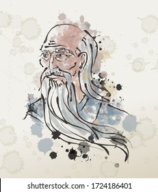 gran pensador filósofo laozi chino