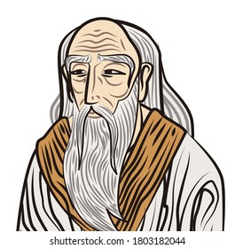 Great Chinese Laozi Philosopher Thinker