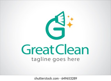 Great Clean Logo Template Design