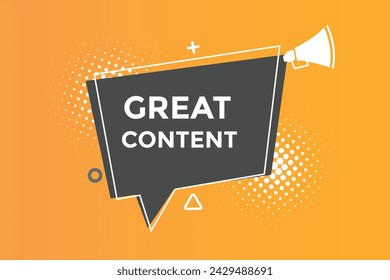 Große Inhalte Button Web Banner Vorlagen. Vektorgrafik
