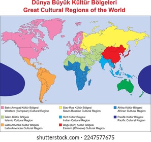 Las grandes regiones culturales del mundo