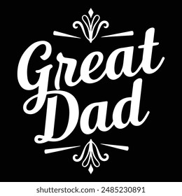 Archivo de Vector de Great Dad 005