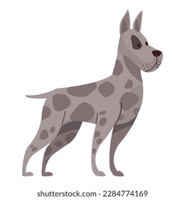 great dane dog mascot character