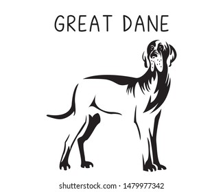 603 Great dane logo Images, Stock Photos & Vectors | Shutterstock