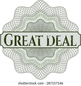 Rosette lineal Great Deal