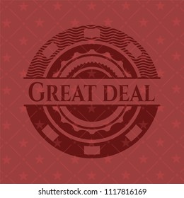 Great Deal red emblem
