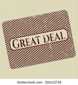 Great Deal rubber grunge texture seal