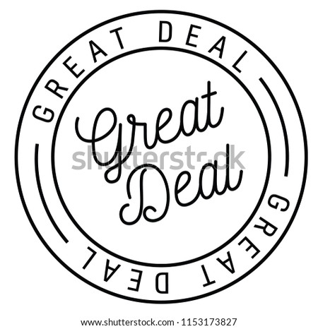 great deal stamp