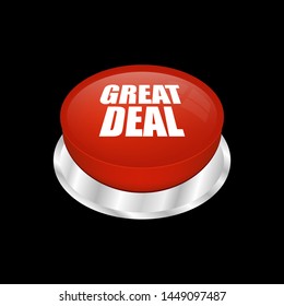 great deal,red push button. glossy push button