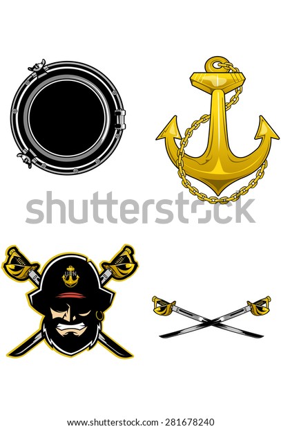 Great Design Elements Any Navy Design Stock Vector (Royalty Free ...