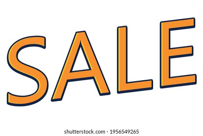 Great discount sale banner or poster design on bright background.