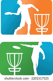 Great Disk Golf Vector Logo Best For Your Team Icon And Print Design 