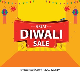 Great Diwali Sale 3d Unit Offer Discount, Offer Unit Vector Diwali Festival Sale