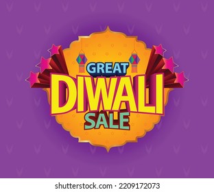 
Great Diwali Sale Template, Banner, Logo Design, Poster, Unit, Label, Web Header, Vector, illustration, Tag, Diwali Celebration background, Sign, Symbol, 50%off, 60% off offer Diwali logo.