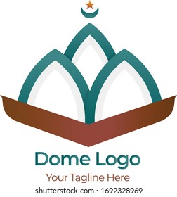 Great Dome Mosque Logo Template