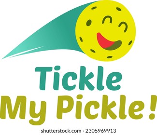 Great editable vector funny pickleball character best for your digital and print mockup	