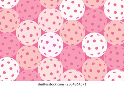 Great editable vector pickleball background design for any media