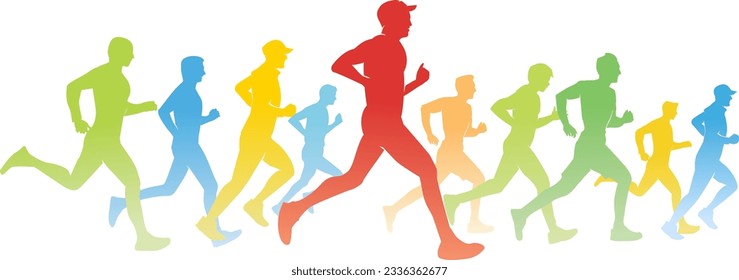 Great elegant vector editable marathon poster background design for your marathon championship event