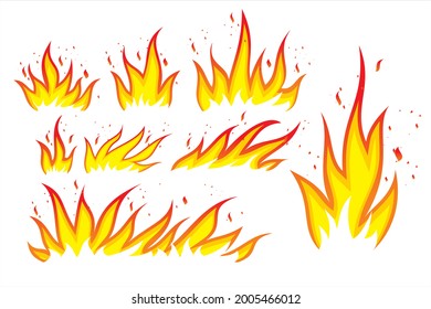 Großfeuerflammengrafik 