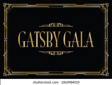 Great Gatsby Gala Background