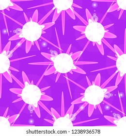 Great glamorous magian abstract object glow splash background seamless.