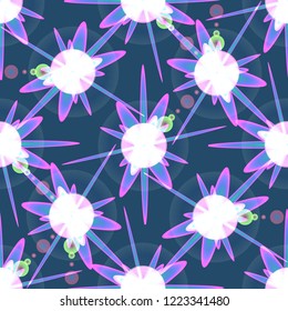 Great glamorous magical abstract object glow splash background seamless.