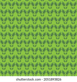 Gran diseño de patrones de hojas verdes para motivos de tela, cortinas, pantallas, fondos, cubiertas, insignias, almohadas, papeles pintados, etc