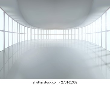 Great hall. Vector illustration.