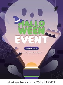 A great Halloween event template to write about