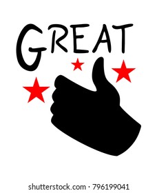 Great hand symbol