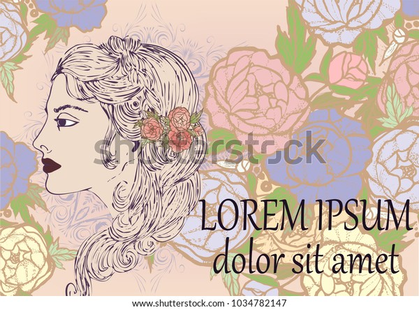 Great Idea Decoration Beauty Salons Spa Stock Vector Royalty Free