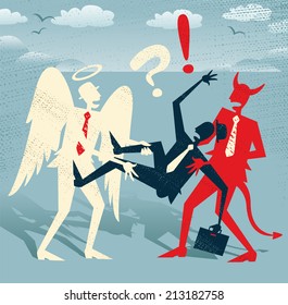 Fight Between Good And Evil Images Stock Photos Vectors Shutterstock