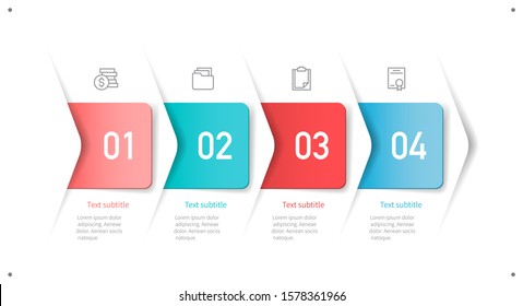 Great Infographic For Your Business Project. It Is Possible To Use In Powerpoint Presentations, Brochures, Posters, Catalogs. Use Your Icons, Data And Information.