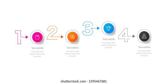 Great infographic for your business project. It is possible to use in powerpoint presentations, brochures, posters, catalogs. Use your icons, data and information.