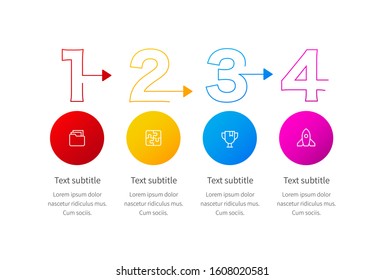 Great infographic for your business project. It is possible to use in powerpoint presentations, brochures, posters, catalogs. Use your icons, data and information.