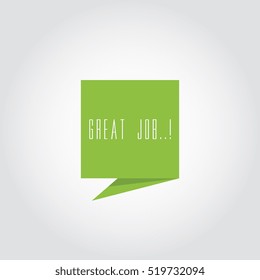 great job