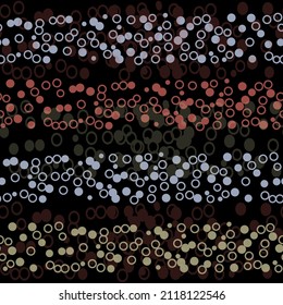 Great for label, print, packaging, fabric.  Abstract dark colorful seamless pattern.