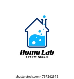 Great laboratory logo with variation concept. Lab logo vector art.