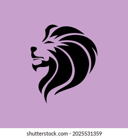 great lion head logo, simple of lion head vector illustrations