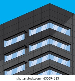 A great looking building. building illustrator