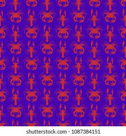 Great magian background animal crab clam.