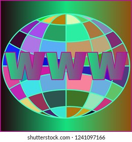 Great magic multicolor globe www.
