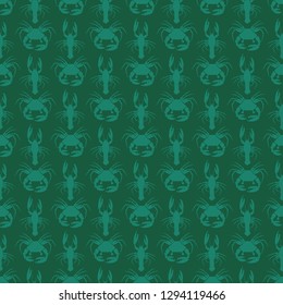 Great magical background animal crab clam.