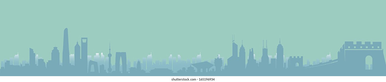 Great Mainland China Building Skyline