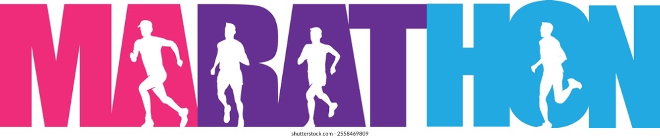 Great memorable marathon logo design best for your digital graphic and print	