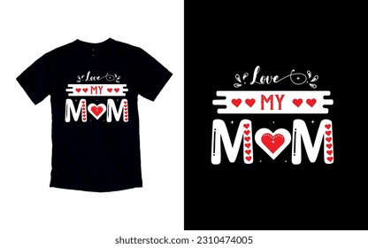 great Mom,  Mother's day T-shirt Design